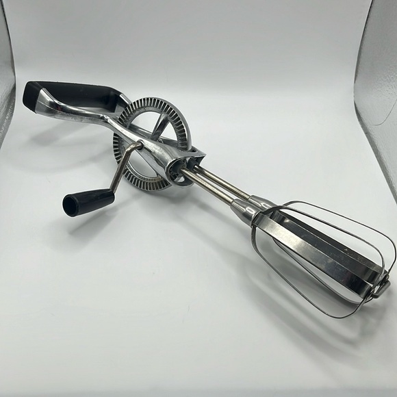 Ecko Unlimited Other - Vintage ECKO Best Hand Mixer Manual Stainless Crank Operated Egg Beater USA